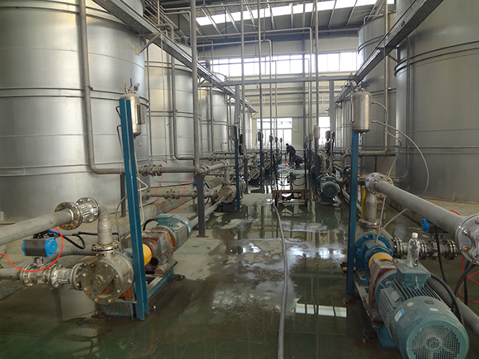 NYP高粘度泵工（gōng）作現場