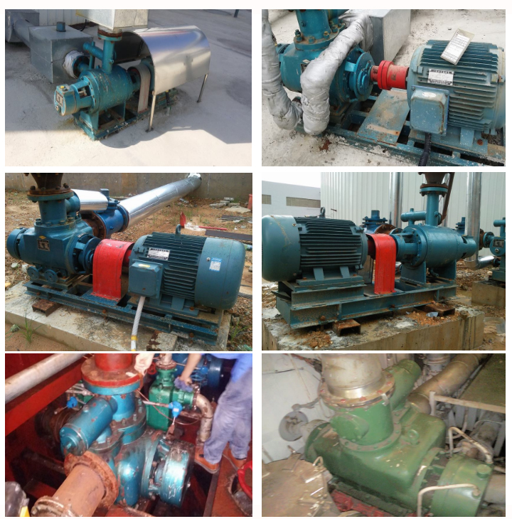 W雙螺杆泵用戶現場圖