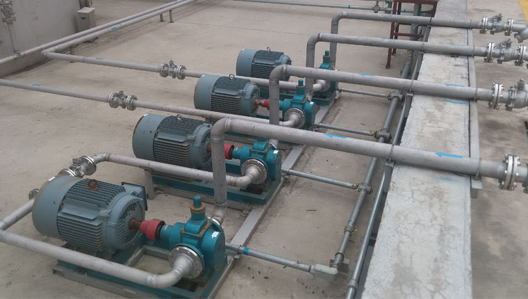 天津遠東YCB齒輪泵用戶現場 天津遠東YCB齒輪泵用戶現場